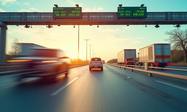 Electronic toll collection fast lanes